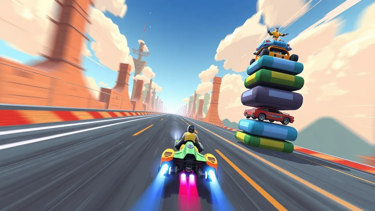 Mastering the Art of Stacking in High-Speed Racing Games image