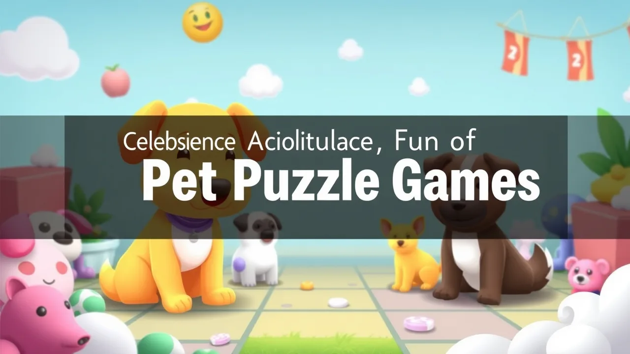 Discover the Addictive Fun of Pet Puzzle Games image