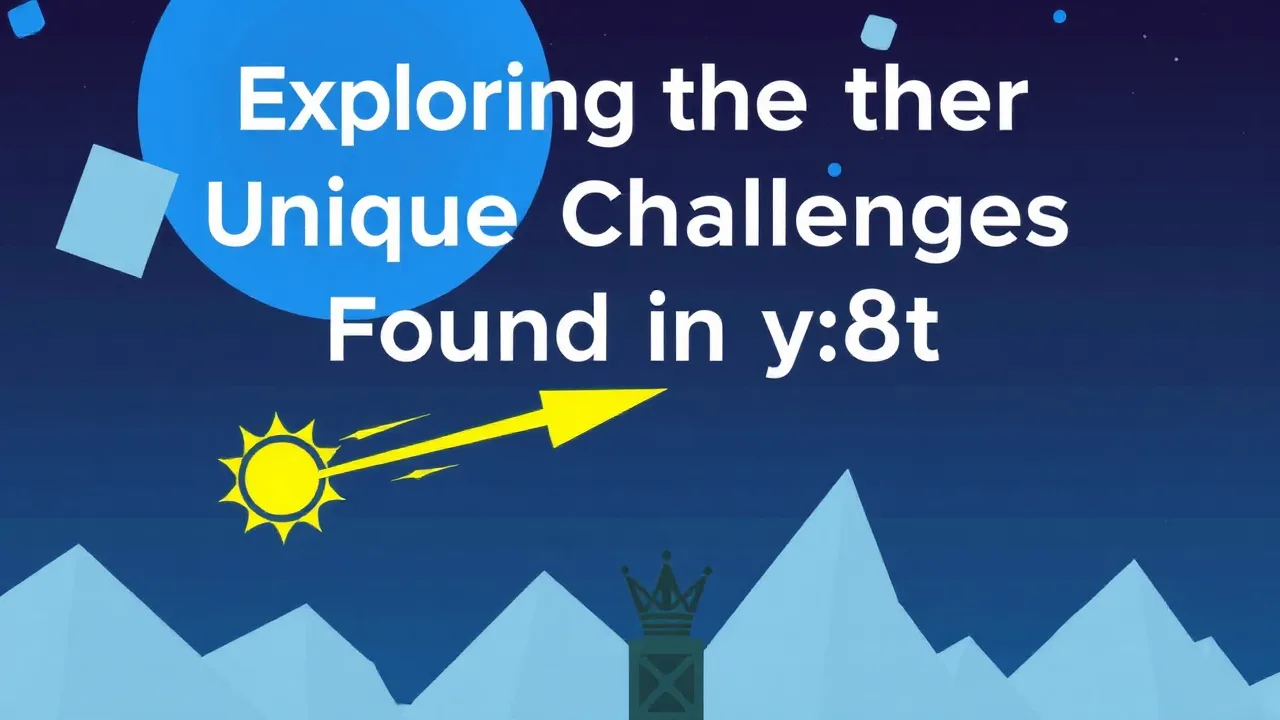 Exploring the Unique Challenges Found in y8t image