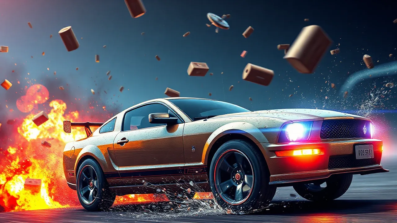 Car Crash Arcade Game: Smash and Survive image