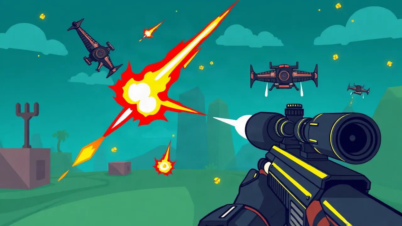 Play y8u and Test Your Shooting Skills image