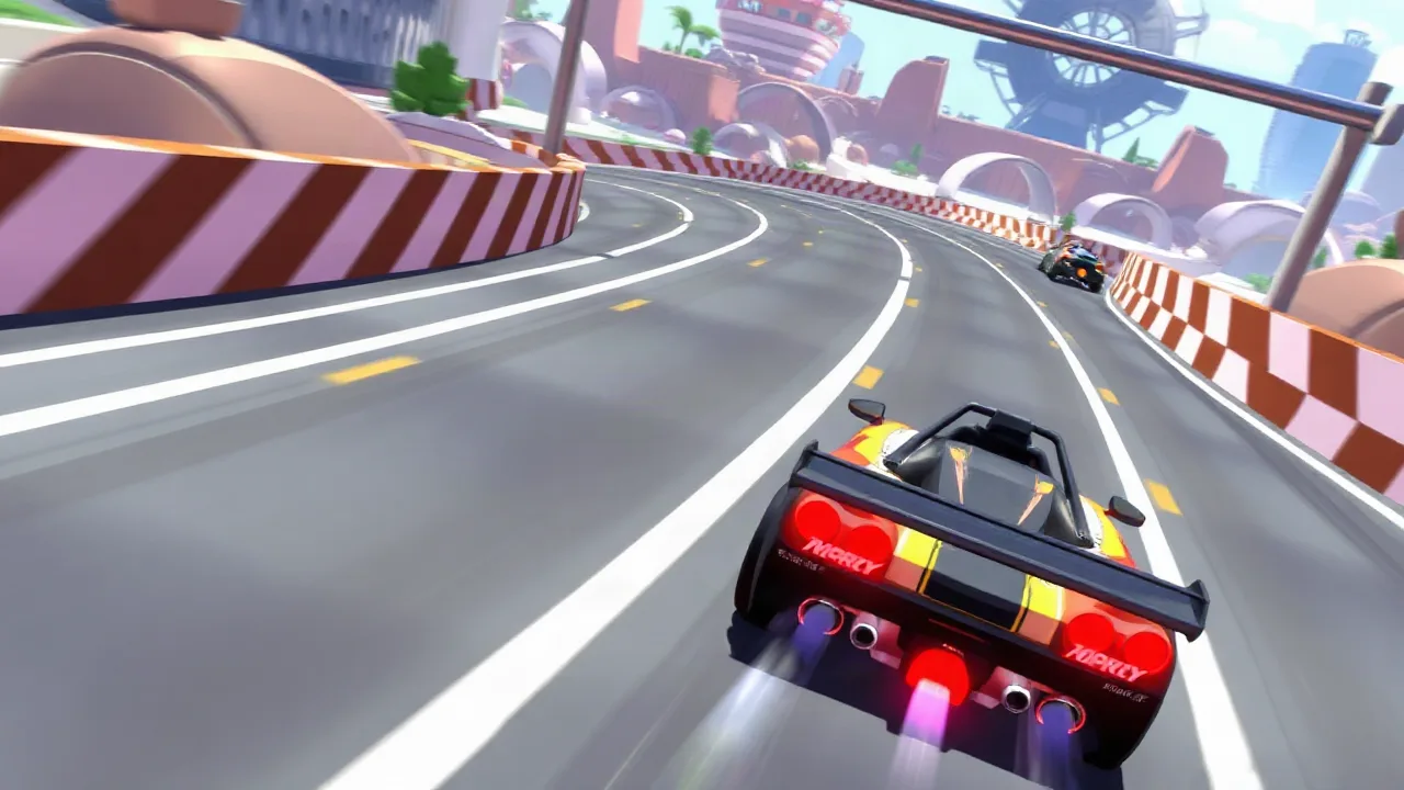 Speed Through the Finish Line in y8yy Racing image