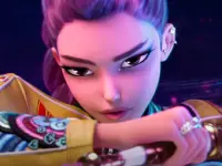 K-Pop Hunters: Rumi Huntrix vs. Demons