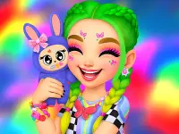 Labubu Makeup: Beauty Salon