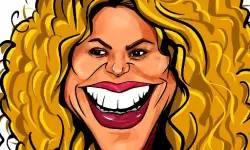 Shakira Funny Face