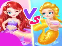 Mermaid Paper Doll Dress Up image