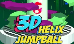 3D Helix Jump Ball