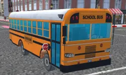Bus School Park Driver