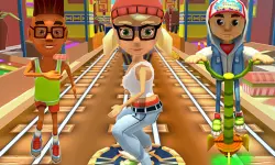 Train subway surfers