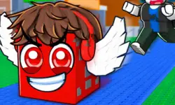 Grab the Lucky Blocks and Run from Guards