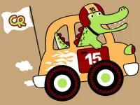 Fast Racing Cars Coloring image