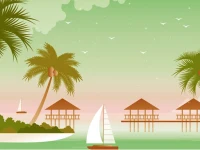 Tropical Paradise Difference image