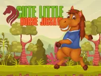Cute Little Horse Jigsaw image