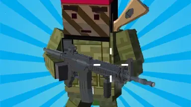 Blocky Combat Swat: Zombie Survival